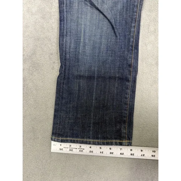 Citizens of Humanity Jeans Womens 29 Blue Kelly #063 Low Waist Cropped Stretch - Picture 6 of 11